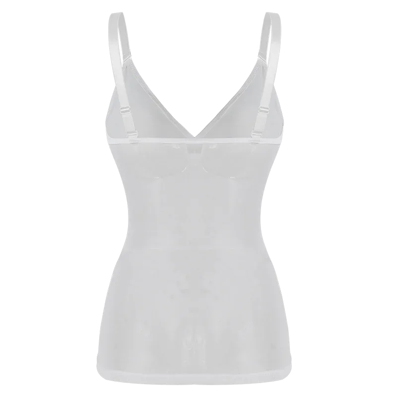 Women Built-In Bra Shapewear Camisole – Tummy Control Slimming Tank Top