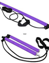 Exercise Pilates Stick Multi Functional Fitness Stick Yoga Pilates Equipment Home Elasticity Exercise Training Hip Pulling Rope