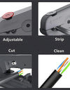 3 in1 Multi-functional Manual Stripping Knife Plier Coaxial Cable Wire Pliers Cutter Striper Cable Stripping Tools