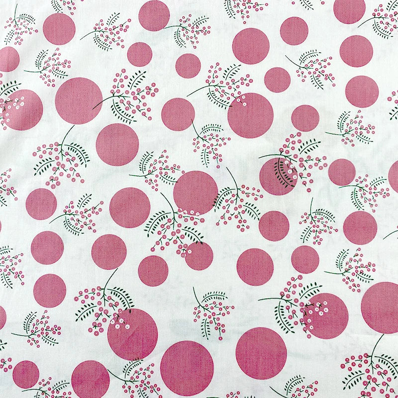 100% Cotton Fabric - DIY Sewing Material for Dresses & Home Decor (per Meter)