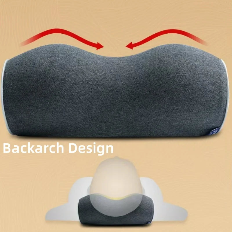 Ergonomic Neck Pillow Cervical Backarch Traction Pillows Memory Foam Sleeping Pillow Head Support Relieve Fatigue