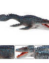 1pc Large Mosasaurus Megalodon Shark Dinosaur Figures Realistic Model Marine Animal Life Toy for Collection Party Favor Kid Gift