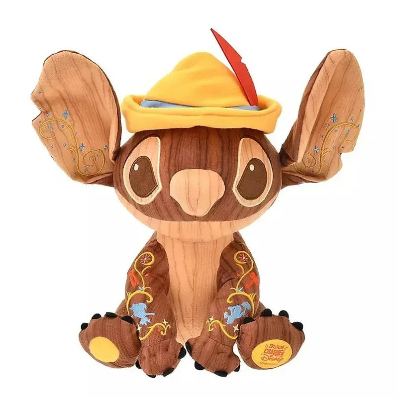 Cartoon Lilo & Stitch 2024 Limited Edition Stitch Rose Doll Plush Toy Kawaii Comfort Doll Birthday Gift for Girls Genuine Disney