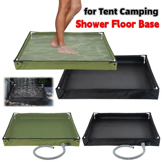 Portable Foldable Camping Shower Tent Floor Base