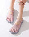 lace up five finger split toe shoes