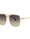 Men Square Sunglasses for Summer Stylish Gradient Lenses Hip-Hop Street Sports Glasses