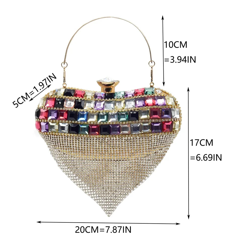 Italian Shoes and Bags Matching Set Rhinestones African Pointed Toe Women High Heel Evening Party Pumps Wedding Shoes Bride