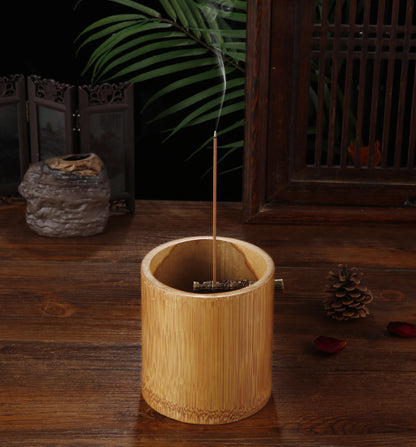 Bamboo Incense Burner Stick Holder Bronze Incense Holder Aromatherapy Incense Burner Buddhist Incense Burner Home Decoration