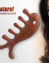 1 Pcs Hair care Multifunctional Meridian Massage Comb Sandalwood Health Care Comb Body Massage For Head Neck Back Abdomen and Waist