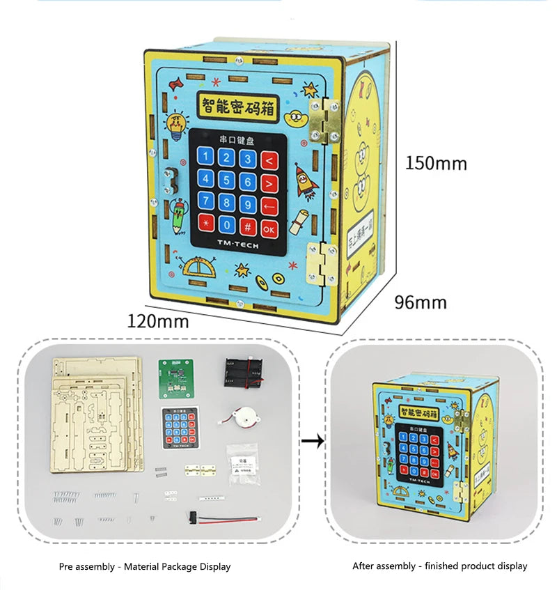 DIY Science Toys Wooden Puzzle Assembled Model Aviation Satellite Fan Solar Energy Science Discovery STEAM Education