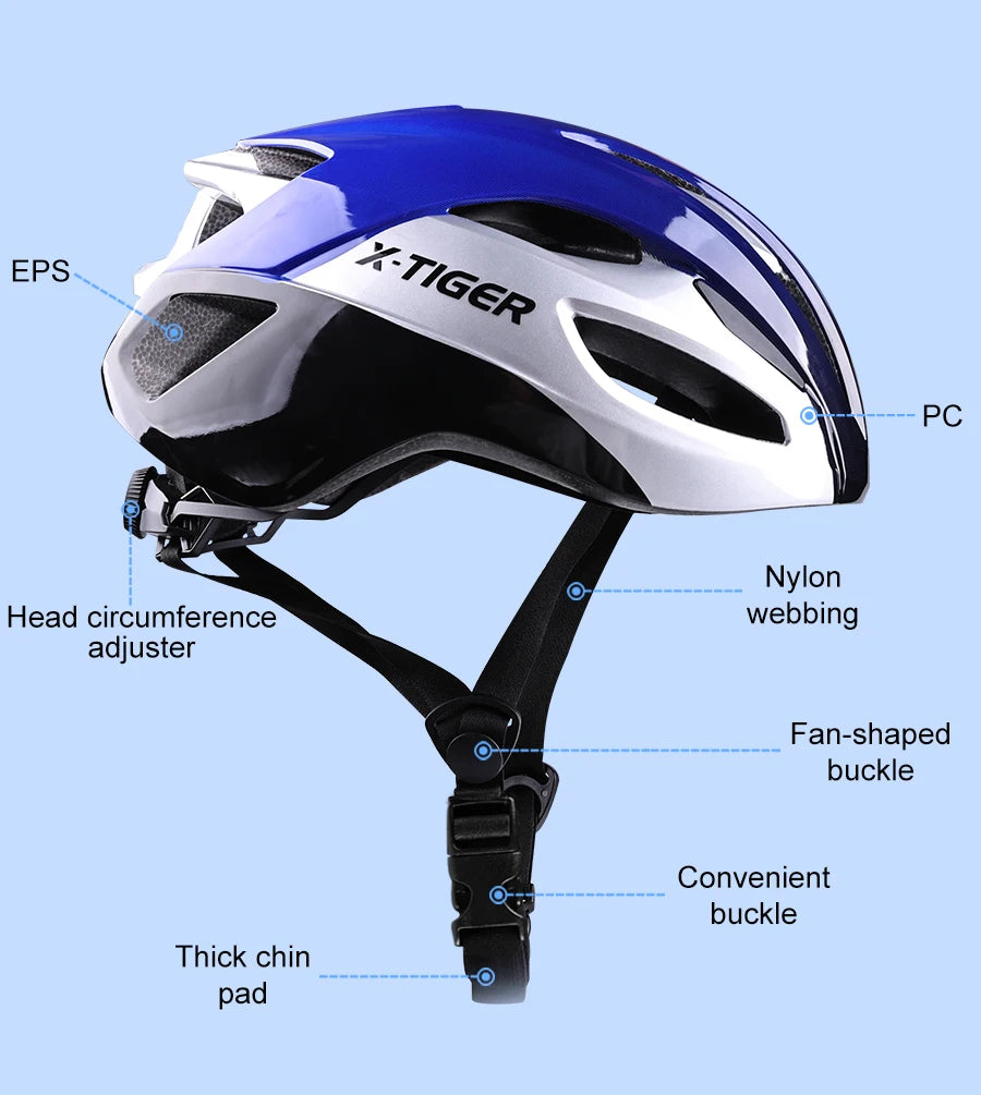 Lightweight One Piece Cycling Helmet For MTB And Road Riding