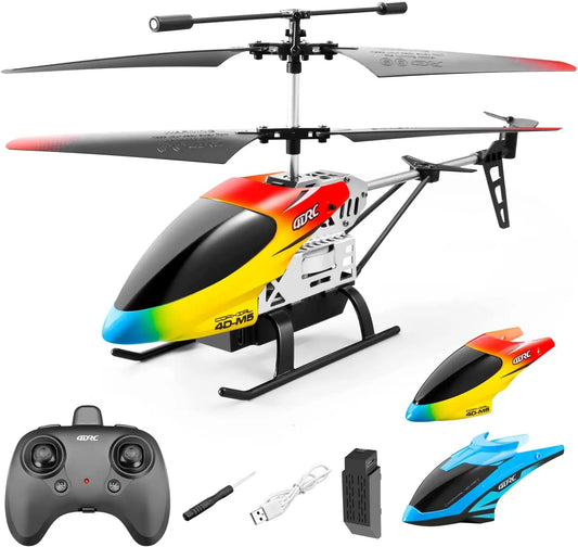4DRC M5 Remote Control RC Helicopter with Gyro Altitude Hold Drone 3.5 Channel Aircraft Indoor Flying Toy Gift for Boys Girl