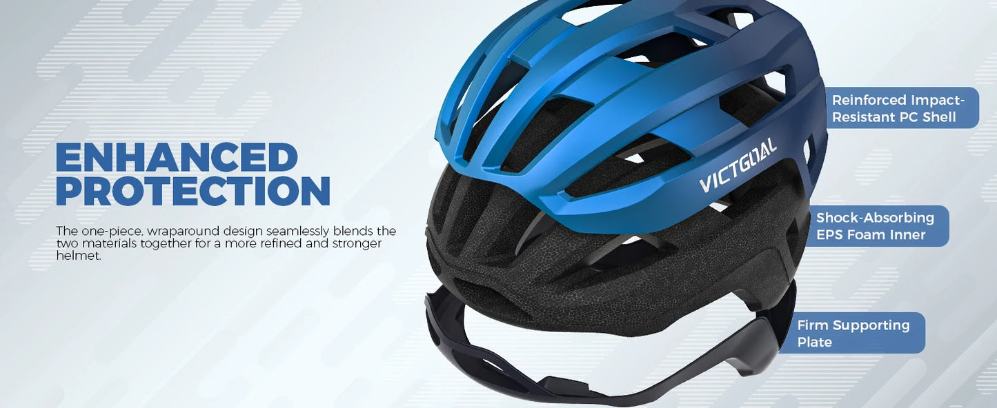 Lightweight Road Bicycle Helmet for Men Women with  Chin Buckle Cycling Scooter MTB Bike Helmets