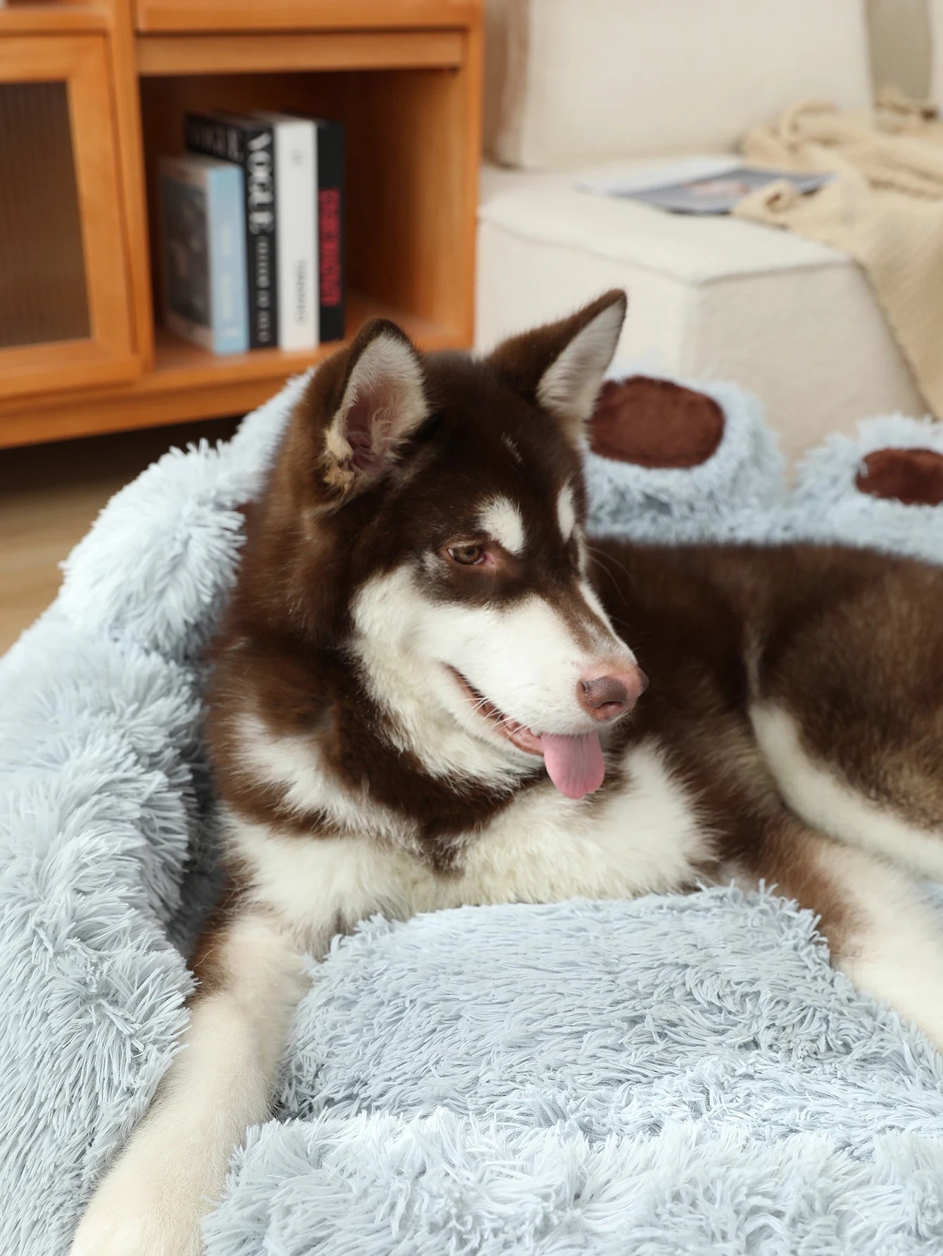 Plush Pet Bed Sofa Cushion for Dogs and Cats
