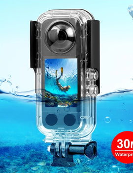 for Insta360 X3 30m Underwater Waterproof Diving Housing Case Cover for Insta360 X3 Panoramic Camera Accessories