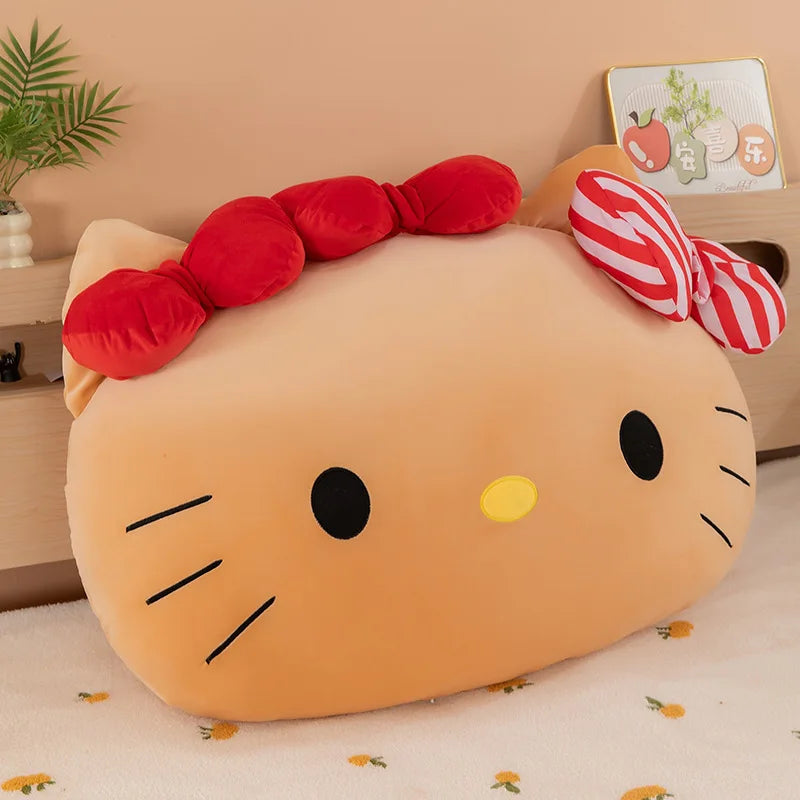 Black Cat Character Plush Stuffed Doll Pillow Toy