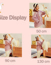 50-160cm Goose Stuffed Plush Cute Fluffy White Goose Plush Toy Kawaii Duck Sleep Pillow Cushion Soft Stuffed Animal Doll Gift