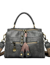 Handbags High Quality Leather Shoulder Bags Designer Solid Color Handbag