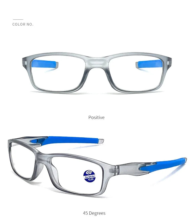 Vintage Sport Men Reading Glasses Women Plastic Regular Goggle Presbyopia Hyperopia Reading Eyewear +1.0 +1.5 +2.0 +2.5