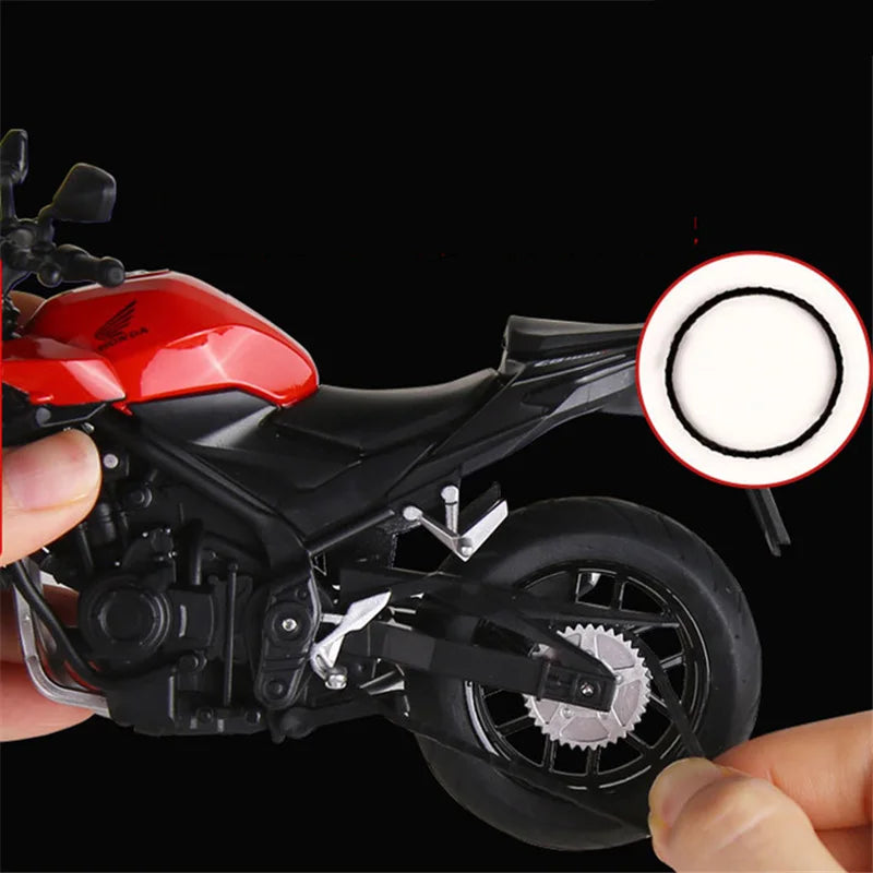 Diecast Honda CB400F Sports Motorcycle Model 1 to 12 Scale