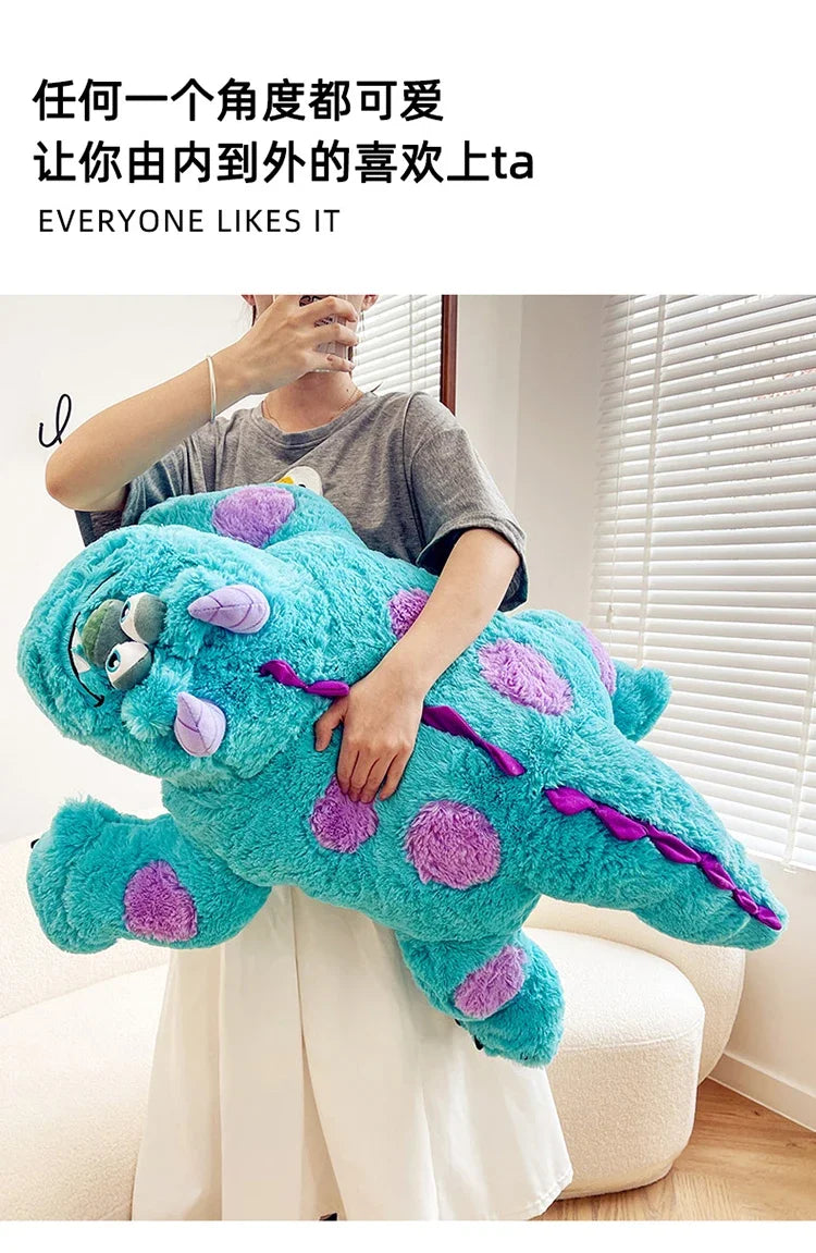 140cm Disney Large James P. Sullivan Stuffed Toys Monsters Plush Dolls  Anime Soft Pillow Room Deco Kawaii Pillow Hugs Kid Gifts