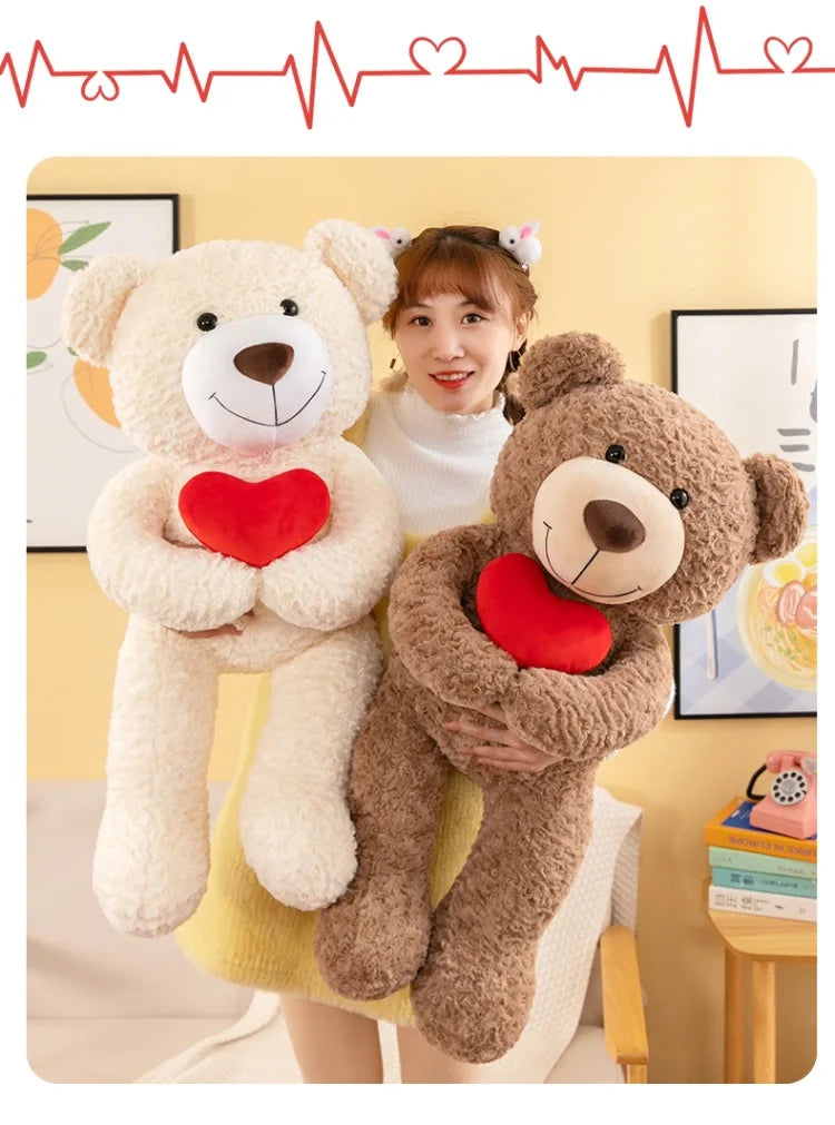 90cm High Quality Teddy Bear Care Bear Kawaii Plush Doll Soft Stuffed Animal Plush Toy Pillow Kids Girls Valentine Birthday Gift