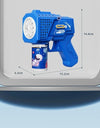 Electric Bubble Gun Astronaut Kids Toy Bubbles Machine Automatic Soap Blower with Light Summer Outdoor Party Games