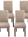 1PC Stretch Dining Chair Covers Leaves Jacquard Seat Covers Universal Size Dust Covers for Hotel Banquet Wedding Chairs Decor