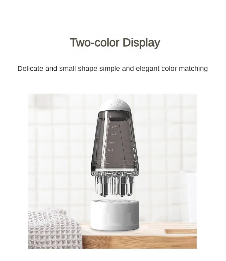 Scalp Applicator Minoxidil 1-6ml Essence Hair Growth Fluid Ball Massage Head Drug Delivery Smear Liquid Guide Comb