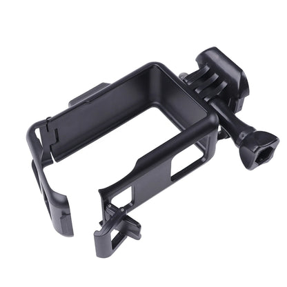 For DJI Osmo Action 3 Vertical Plastic Protective Frame Cage with Cold Shoes