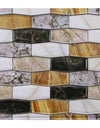 3D Wall Sticker Self-adhesive Faux Stone Wall Panel Peel and Stick Tile Backsplash for Kitchen Bathroom Waterproof Tile Sticker