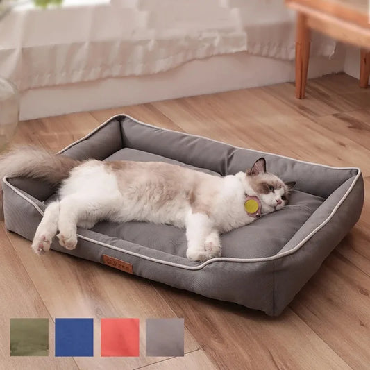 Cozy Pet Bed Cushion for Cats and Small Dogs