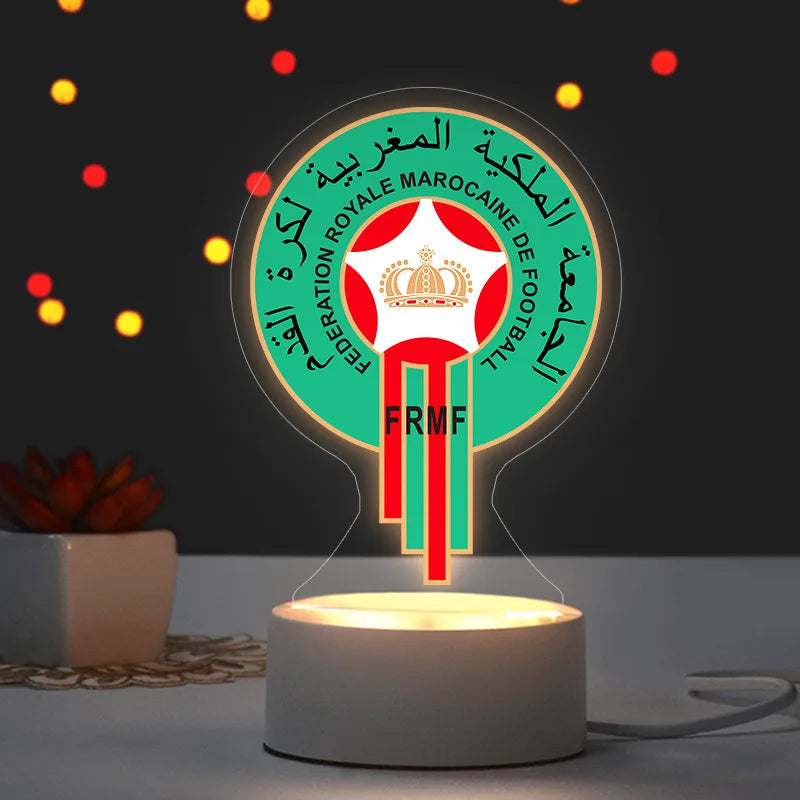 2026 Football Mascot Trophy LED Night Light Desktop Lamp Collectible Decoration