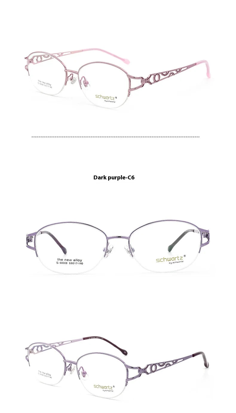 Alloy Elegant Light Luxury Frame Literary and artistic light