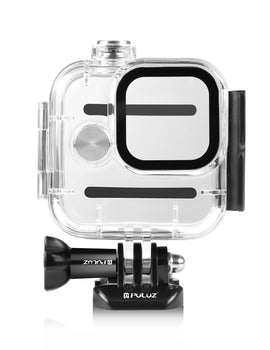 40m for GoPro Hero11 Black Mini Waterproof Housing Protective Case with Buckle Basic Mount & Screw