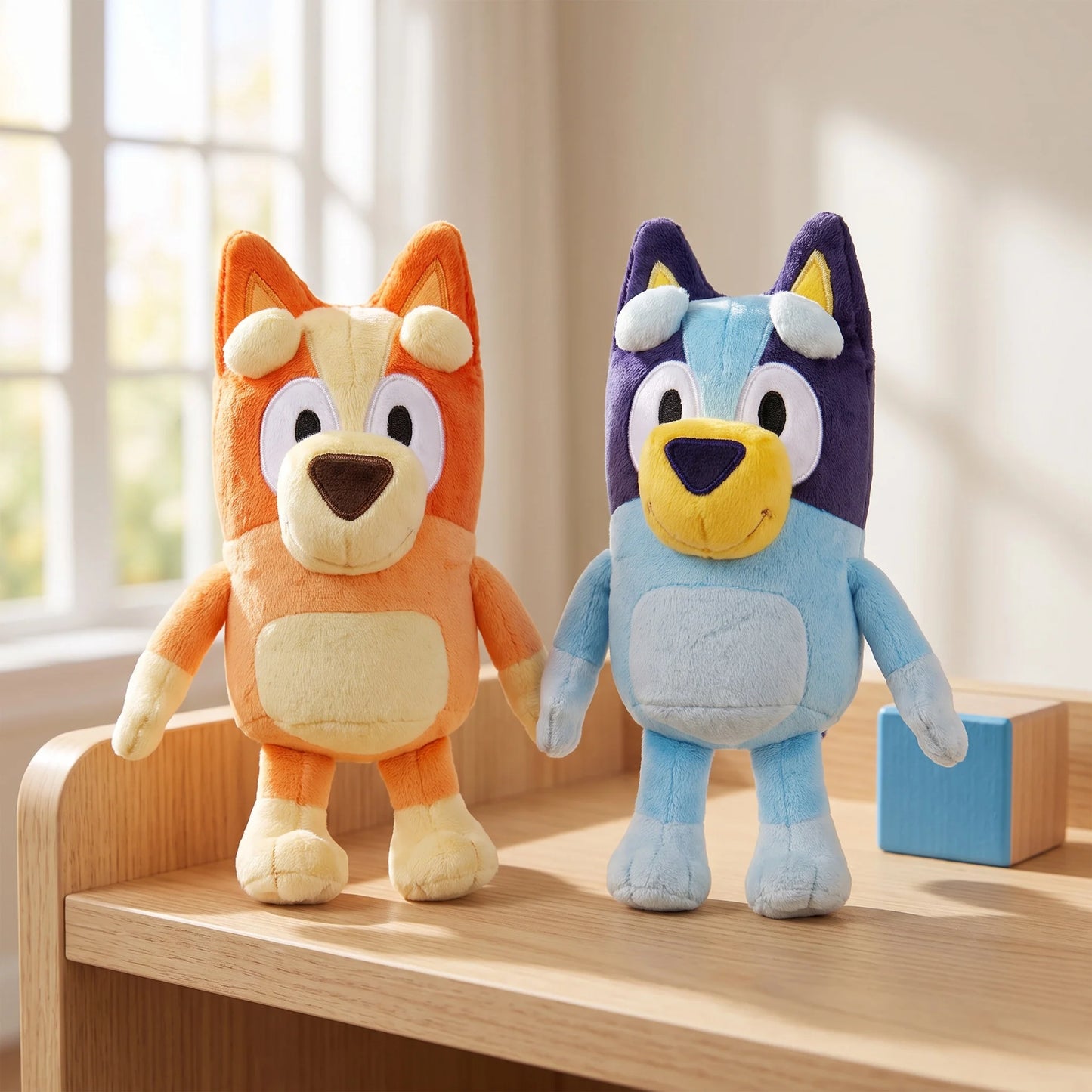 15cm/30cm Bluey Cute Cartoon Dog toys Bingo Family Plush Toy Dog Soft Stuffed Animals Dolls Birthday Bluey Companion doll Gifts