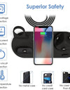 5 In 1 Wireless Charger Stand Pad For iPhone 15 14 13 Apple Watch Airpods Desk Phone Chargers Fast Charging Dock Station