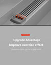 Full Body Workout Set Chest Expander  Removable Resistance Bands for Pilates Push Ups Muscle Training Strengthen