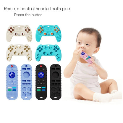 Baby Teether Gloves Pacifier Kids Teething Silicone Newborn Dental Care Gums Anti-eating Hand Molar Stick Baby Accessories Gift