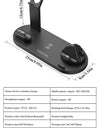 5 In 1 Wireless Charger Stand Pad For iPhone 15 14 13 Apple Watch Airpods Desk Phone Chargers Fast Charging Dock Station