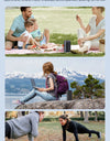 Portable Wireless Speaker Subwoofer Stereo Waterproof Powerful Column Outdoor Speakers Boom Box TF Card & AUX Audio