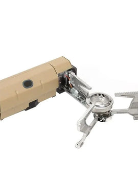 Camping Gas Stove 2670W Portable Folding Cassette Gas Burner Outdoor Picnic Travel Cooking Grill Cooker Heating System
