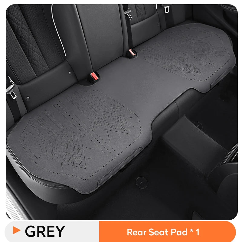 Universal Flip Fur Car Seat Cover Sweatproof Breathable Car Seat Cushion Thin Anti-slip Auto Seat Mat Pad Car Interior Accessory