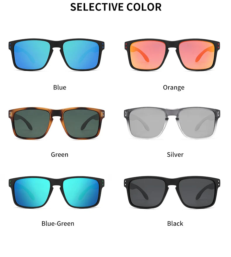 Retro Wrap Photochromic Polarized UV400 Sunglasses for Men Women Casual Fashion Eyewear