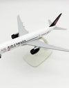 1 Set Alloy Metal Air Canada Airlines B787 Airways Diecast Airplanes Building Kit With Wheels 20cm Plane Model Toy