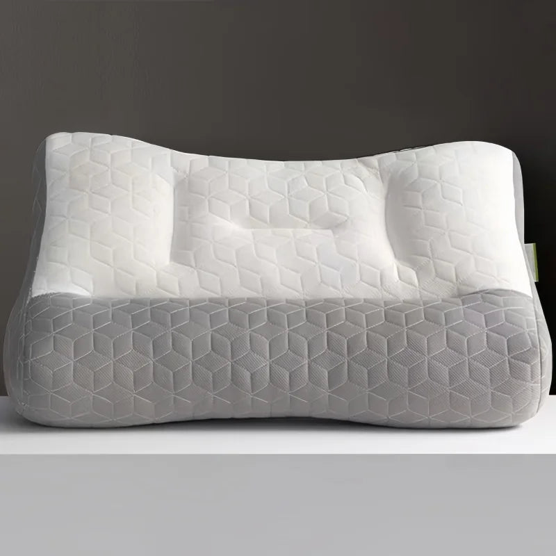 Natural Rubber Pillow Anti Traction Cervical Neck Pillow Soft Elastic Sleeping Pillows Sleep Position Orthopedic Pillow