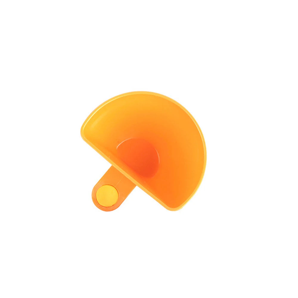 4Pcs/Set Kitchen Dipping Bowl Sauce Holder Hold Seasoning Dishes Dip Clip Bowl Plate Holder Assorted Colors Plate Clip Holders