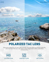 High Quality Polarized Fishing Sports Sunglasses for Men Women Ultra Lightweight Cycling Driving Golf Glasses UV400