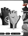Lightweight Half Finger Outdoor Bicycle Gloves Made of High Elastic Fabric Suitable for Multiple Scenarios