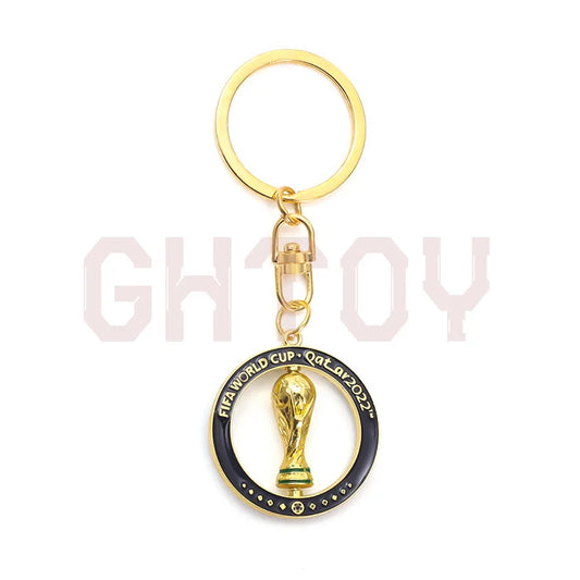 2026 World Cup Football Fan Metal Keychain Soccer Sports Souvenir